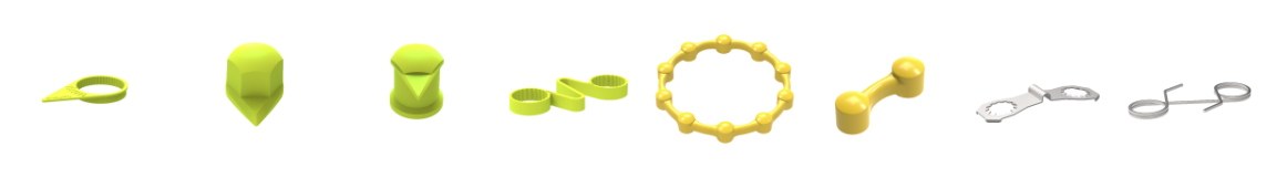 Nakładki wskaźniki luzowania śrub i nakrętek Checkpoint